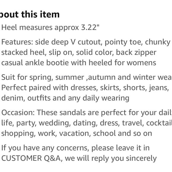 Pointed Toe - Heel Ankle Booties - Picture 6 of 10